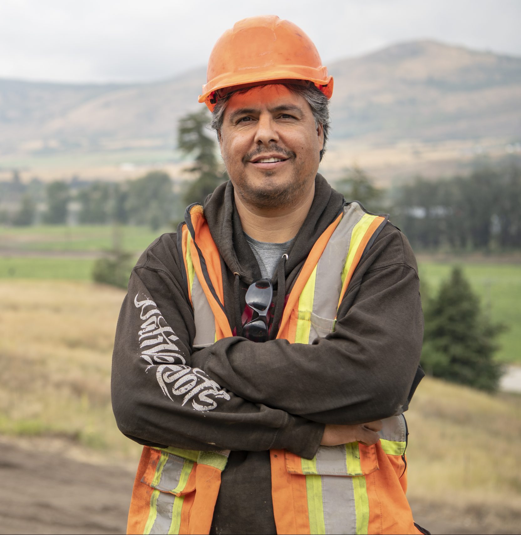 A picture of British Columbia Infrastructure Benefits employee named Andy Dennis smiling