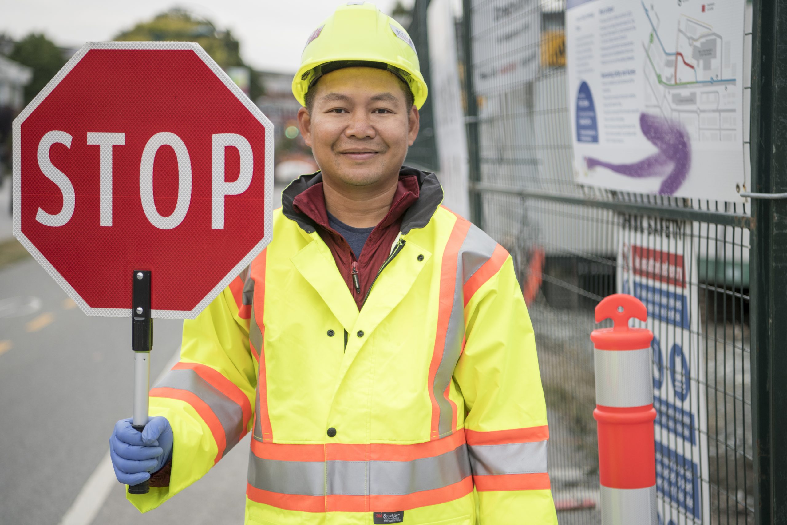 Picture of Phu, traffic control person